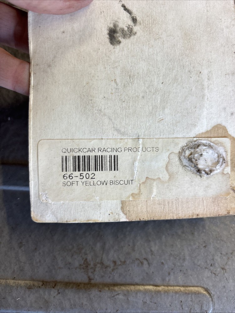 NEW Quickcar Quick Car Pull Bar Bushing Biscuit Yellow 66-502 Soft