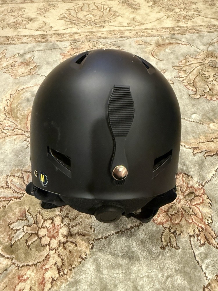 Black Ski Snowboard Helmet Medium