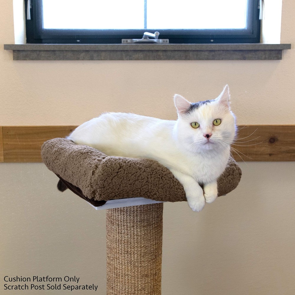Kitty City Sisal Post Scratcher Perch Platform Attachment Accessory (Perch Pl...