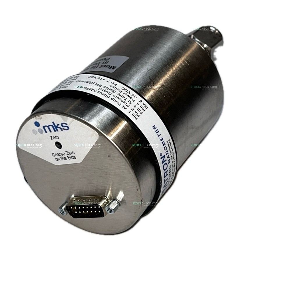MKS Baratron 627D.1TBD1B Capacitance Manometer
