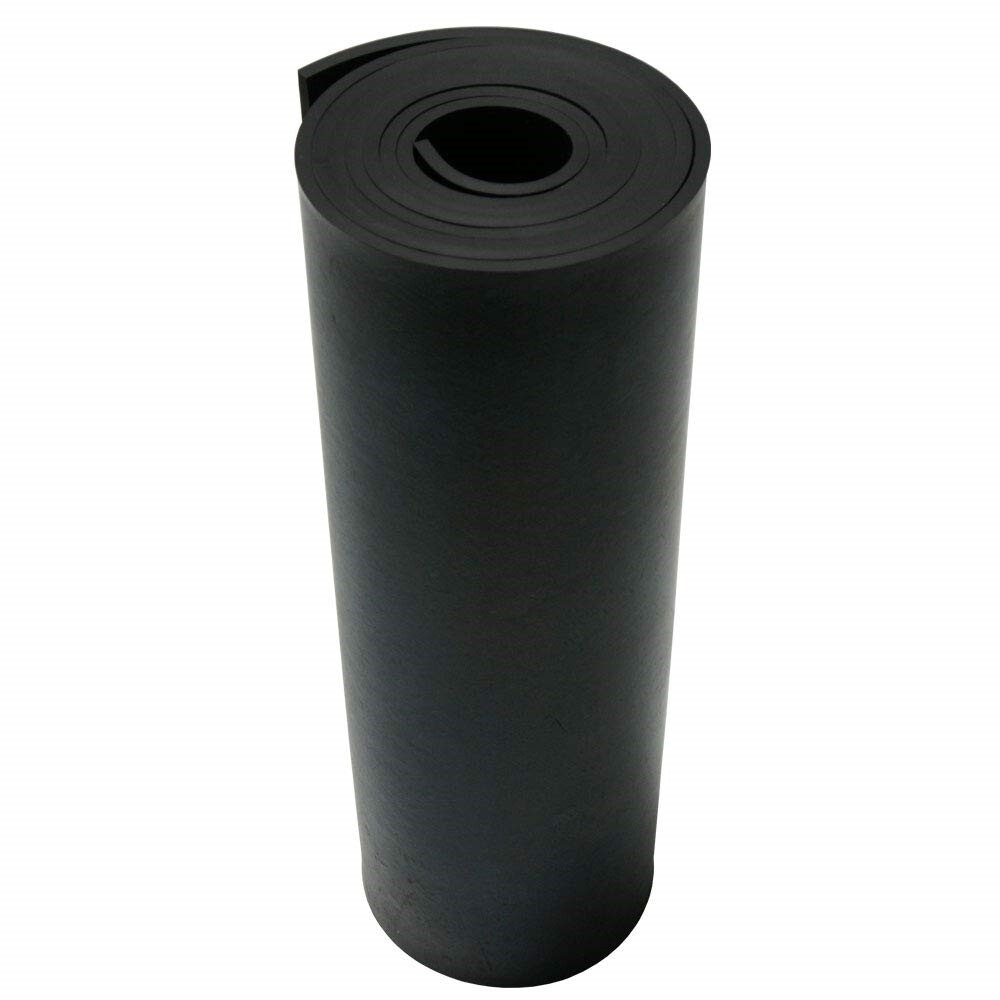 Neoprene Rubber Sheet, 40A Duro 1"Thick 6"Width 36"Length NEW