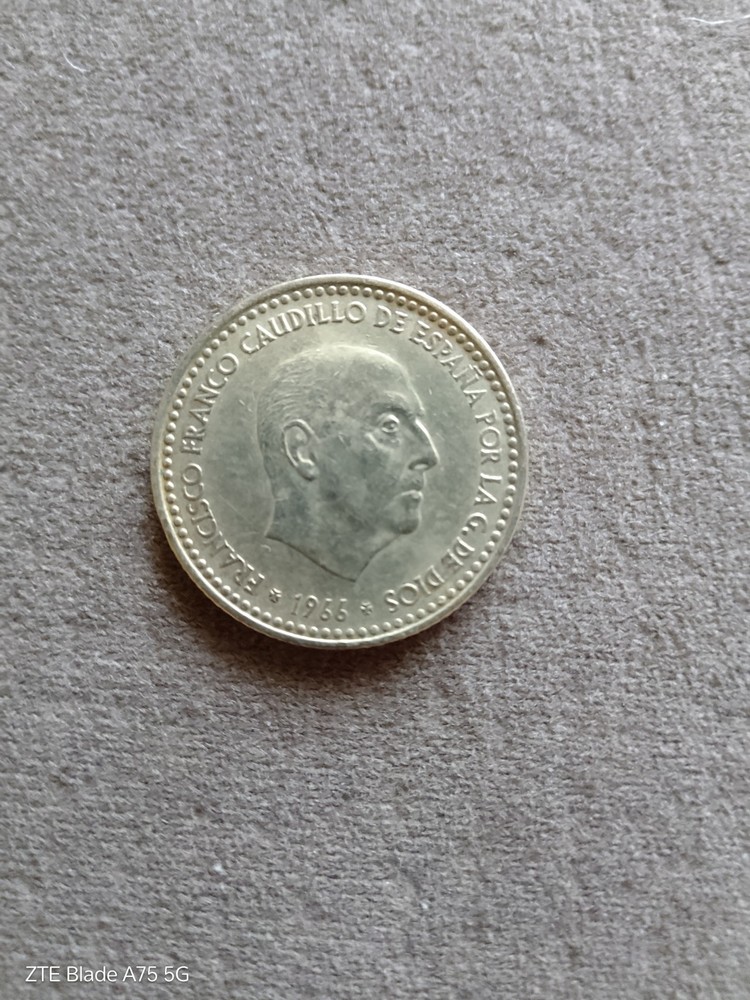 20 Pesetas 1966 Spain