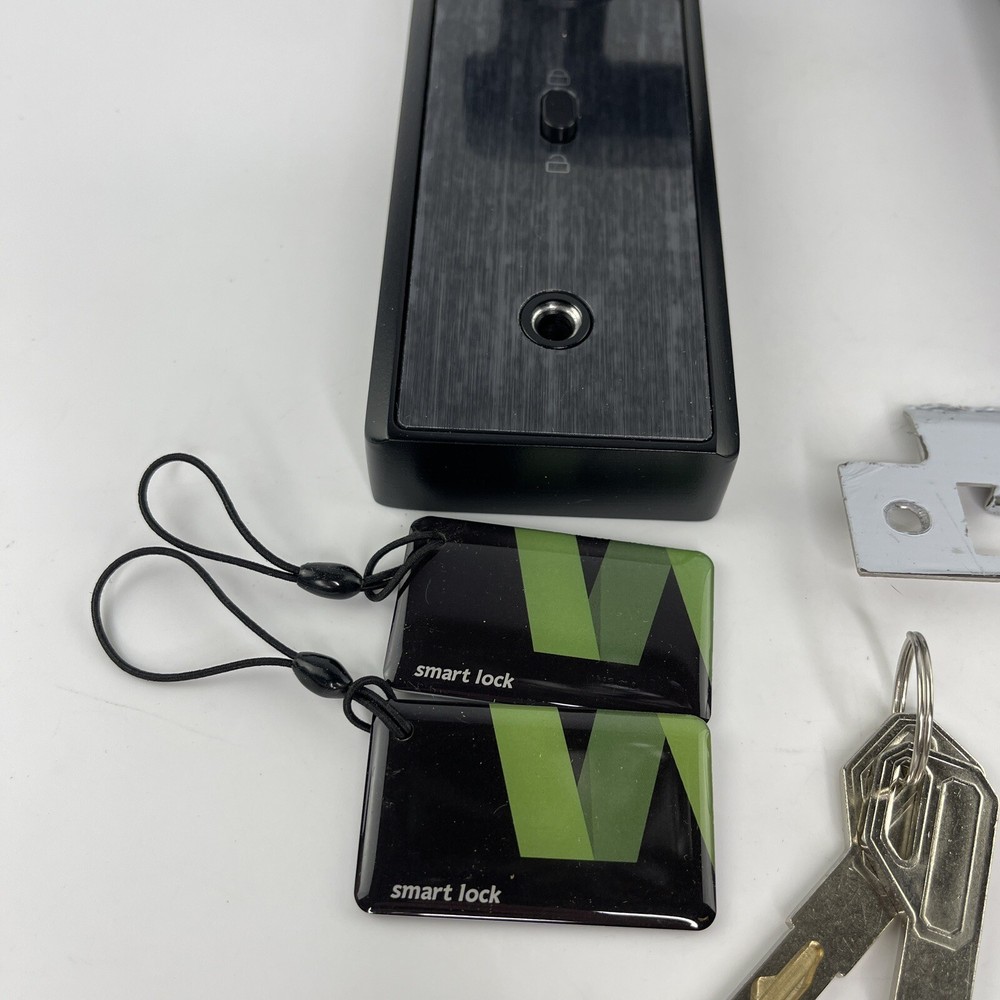 TECHLOCK X8 BLACK - Biometric/Combination/Key Lock w/ Lever