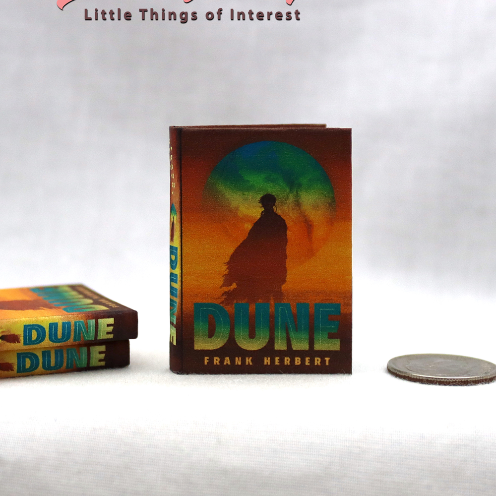 1:6 Scale DUNE Miniature Playscale Readable Illustrated Book