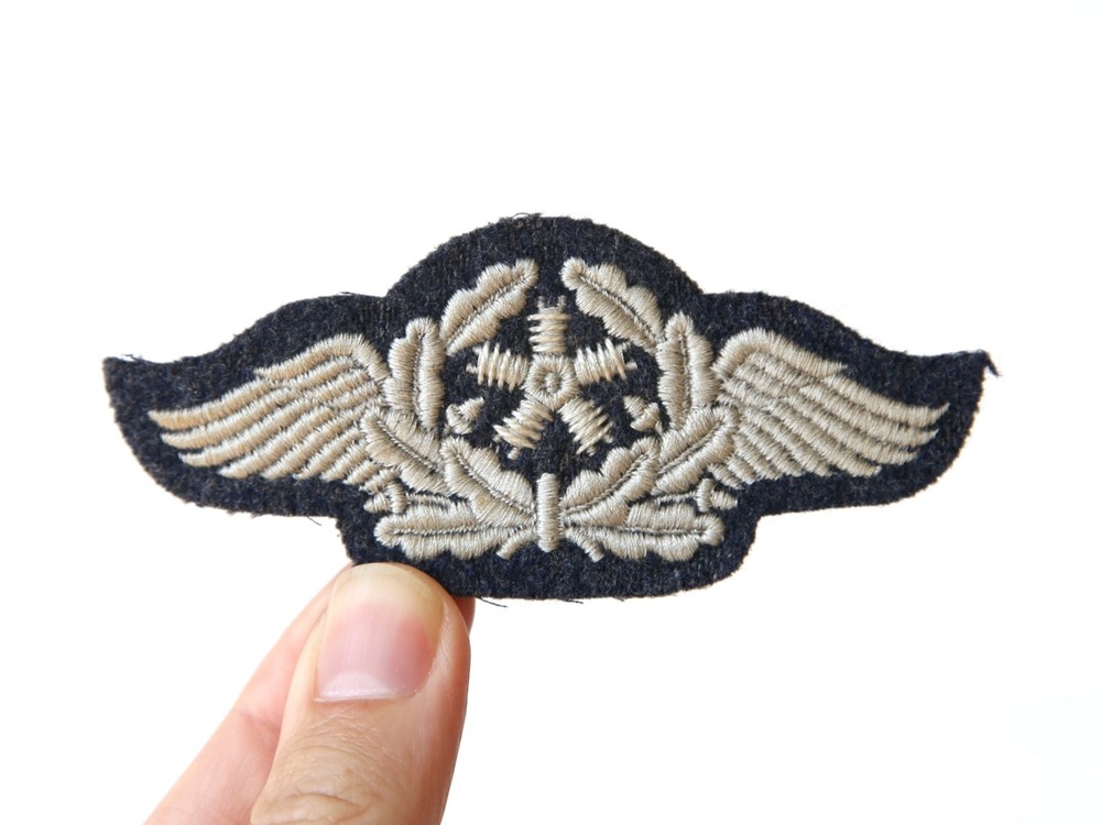 WW2 German Patch Luftwaffe Flight Technical Mechanic Rate Badge