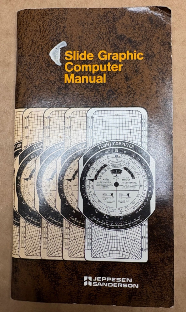 Vintage All Plastic E6-B Computer w/ P-1 Navigation Plotter
