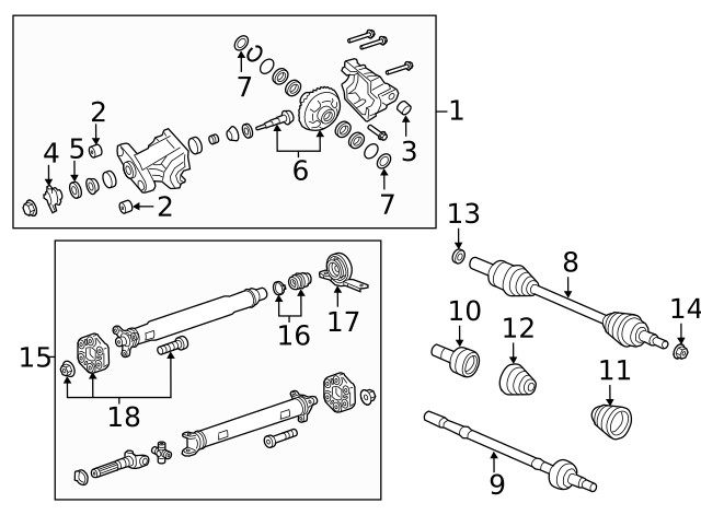 Genuine GM Differential Assembly 92212804
