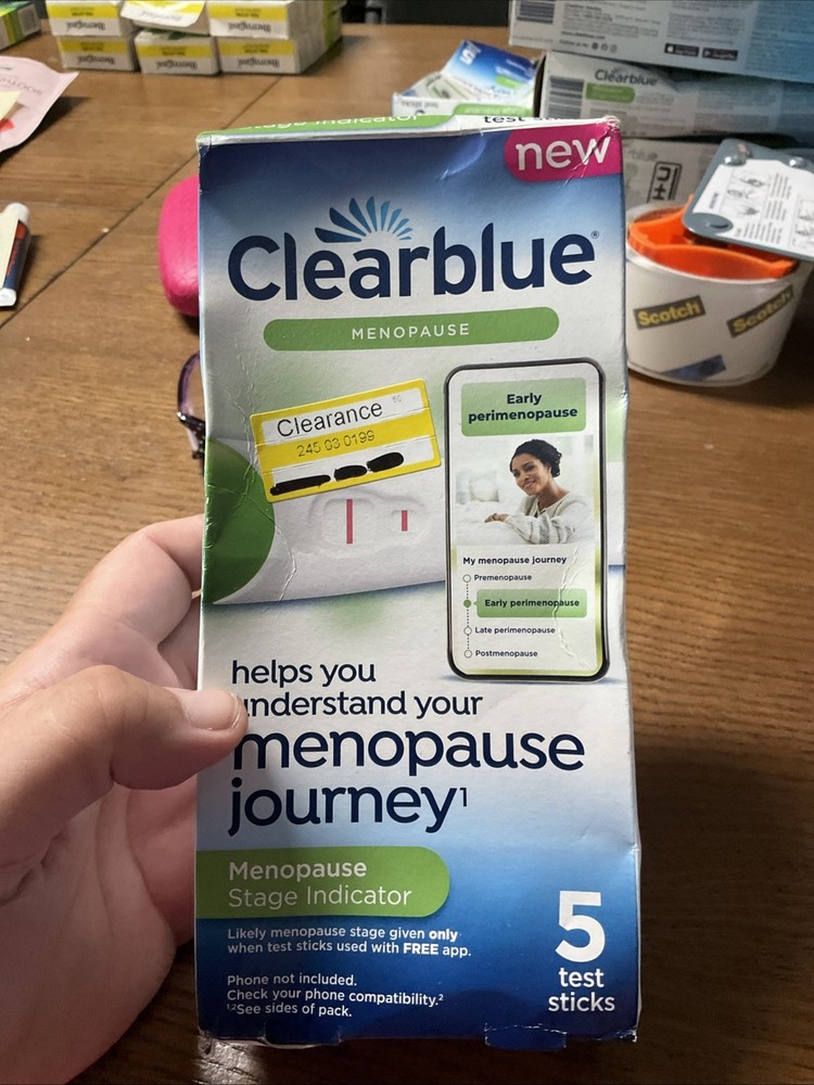 Clearblue Menopause Stage Indicator 5 Test Sticks