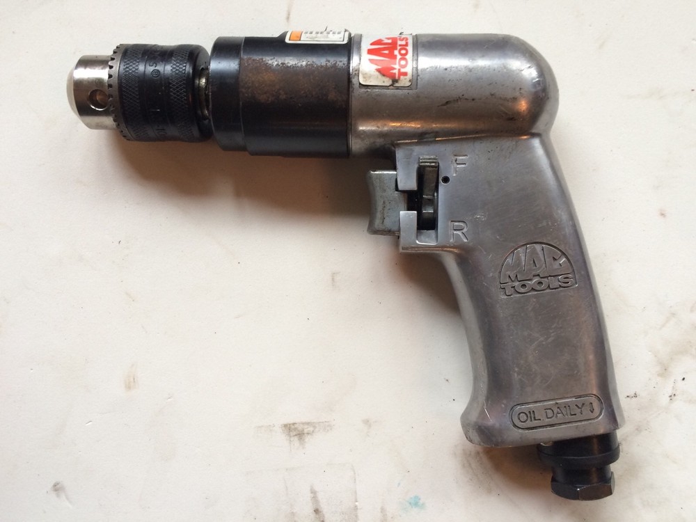 MAC TOOLS AD540 3/8" REVERSIBLE DRILL KEYLESS CHUCK USED