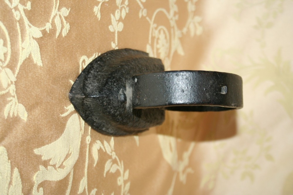 Rustic Antique 6" Long Cast Iron Sad Iron w/ Handle