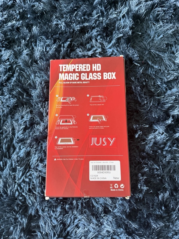 Nintendo Switch 2 Tempered HD Glass Box