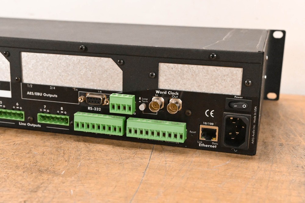 Ashly ne8800 8x8 Network Audio Processor CG01U4Y