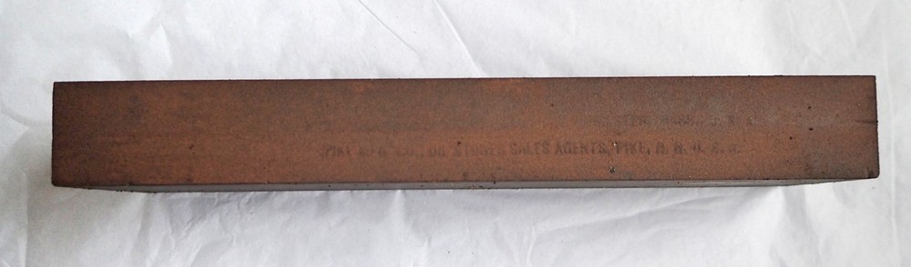Vintage Boxed Pike India Oilstone - Medium