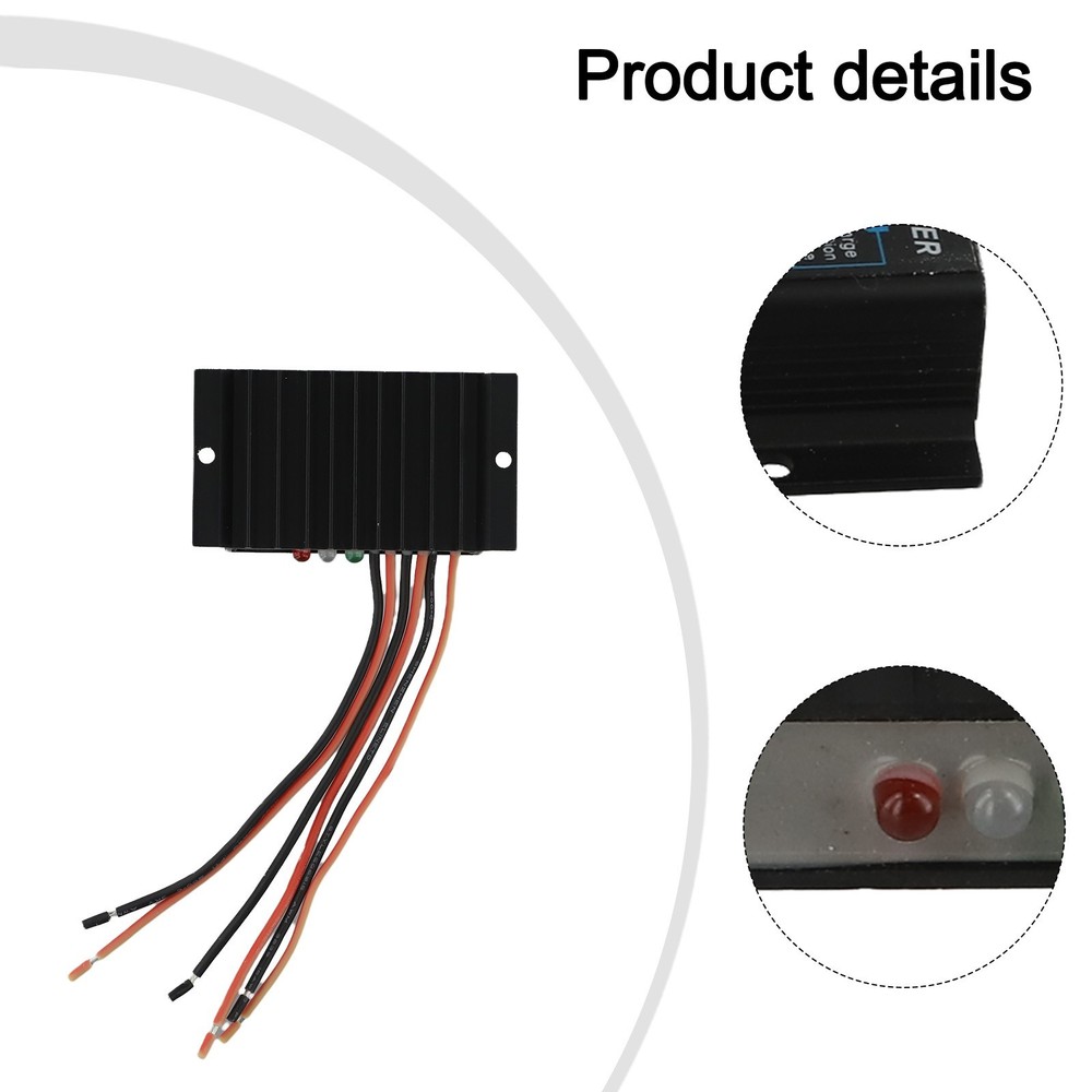 Solar Charge Controller 10A IP68 Waterproof for Efficient Energy Management