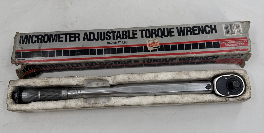 Thorsen Professional Micrometer Adjustable Torque Wrench