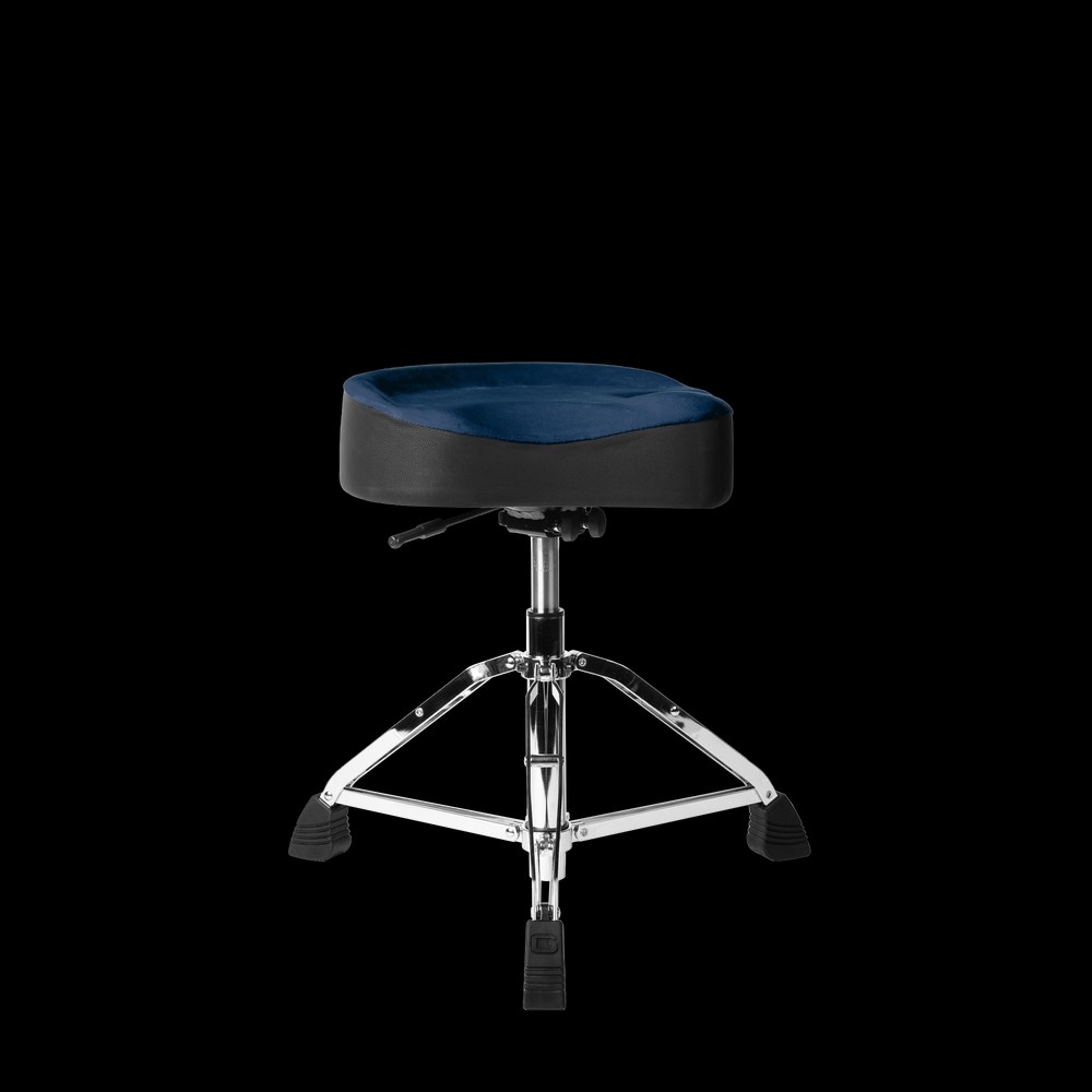 Gator Air Glide Drum Throne with Saddle Seat, Blue