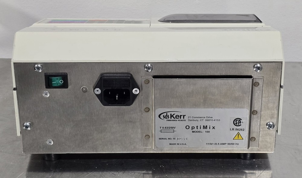 SDS Kerr Demetron OptiMix 100 Programmable Computerized Mixing System