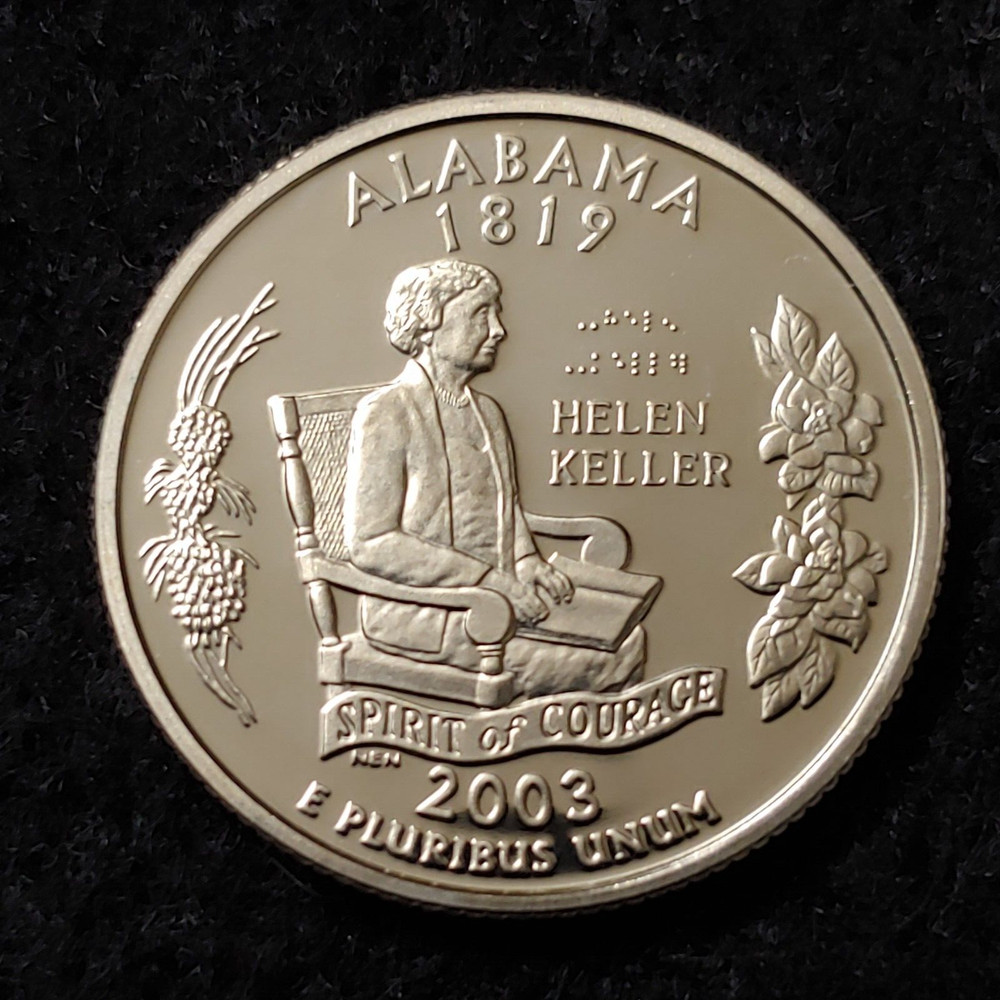 2003-S Alabama State Clad S Proof Quarter uncirculated