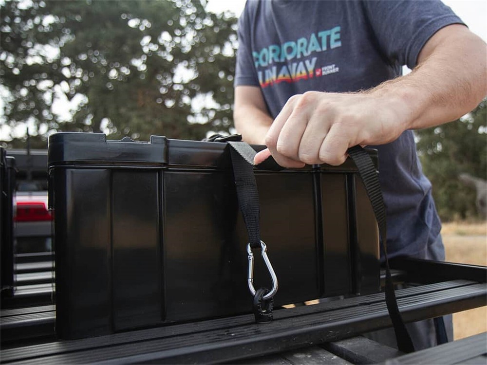 Front Runner Outfitters Cub Pack Cargo Storage Bin-Black; SBOX001