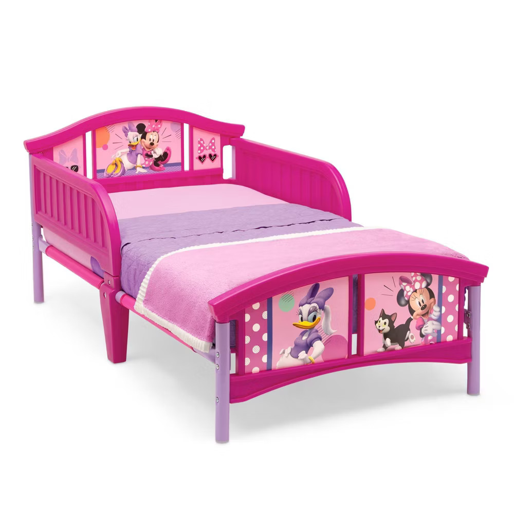 Delta Children Plastic Toddler Bed - Minnie Mouse