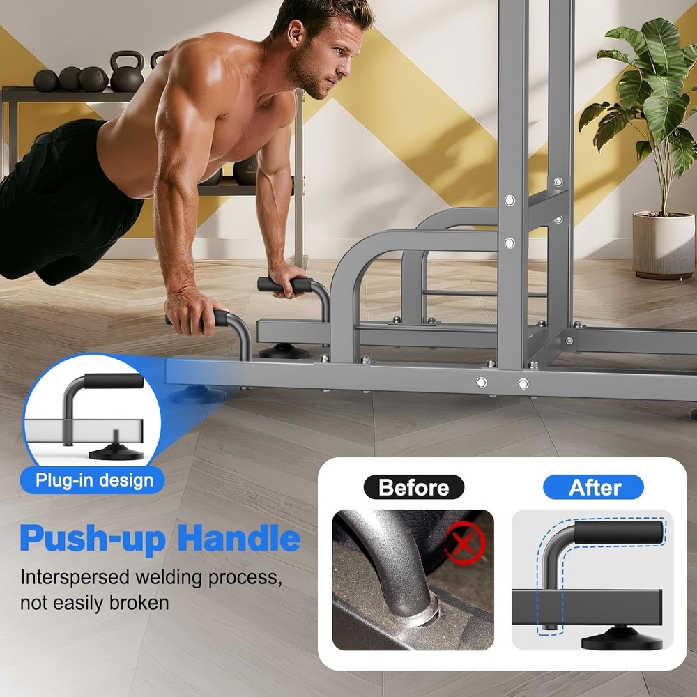 Multifunctional Power Tower Workout Station