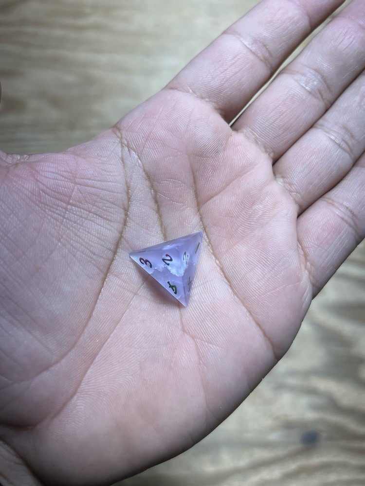 DNDND Dice Purple