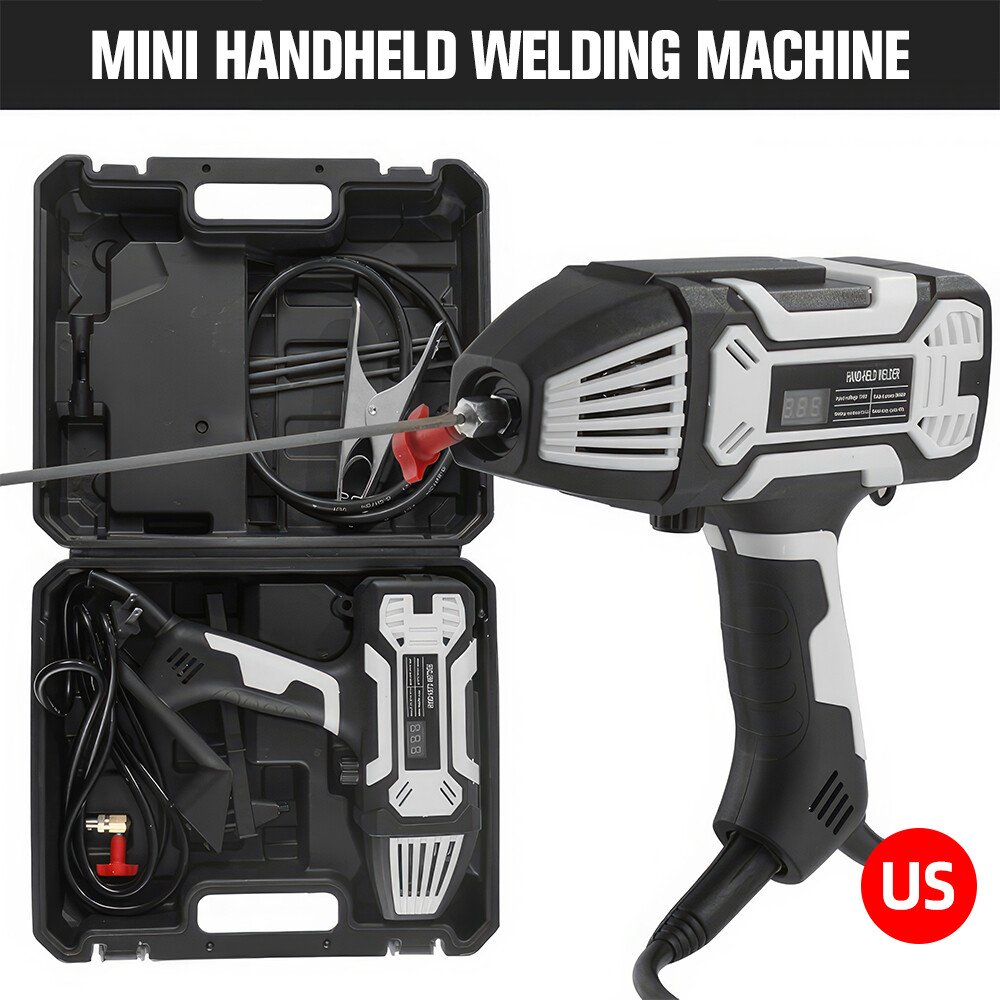 Handheld Welding Machine Digital IGBT Inverter with Welding Tool Set and Toolbox