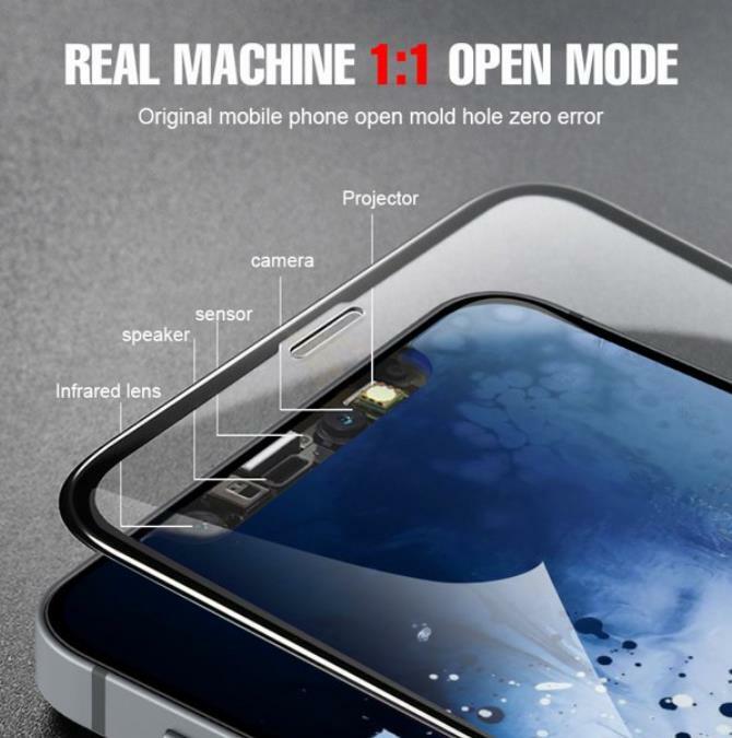 3-PACK Full Coverage Tempered Glass Screen Protector For iPhone 11 12 13 14 Pro