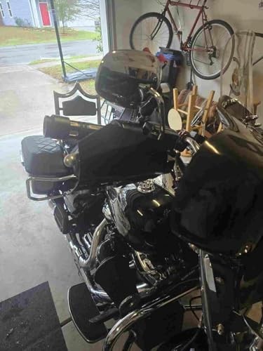 Oversized Extra Large Motorcycle Handguards | 7.7" x 5.43" Max Shield | Fits