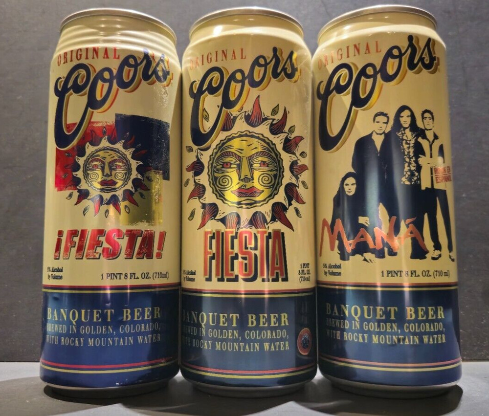 Coors - Maná + Fiesta - 24 oz Cans