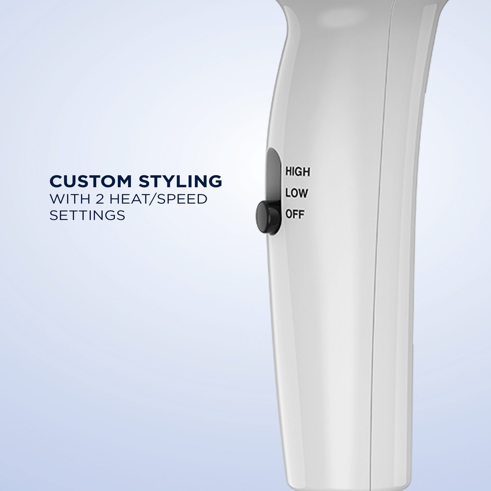 1875 Watt Mid-Size Dryer for Powerful Drying and Styling