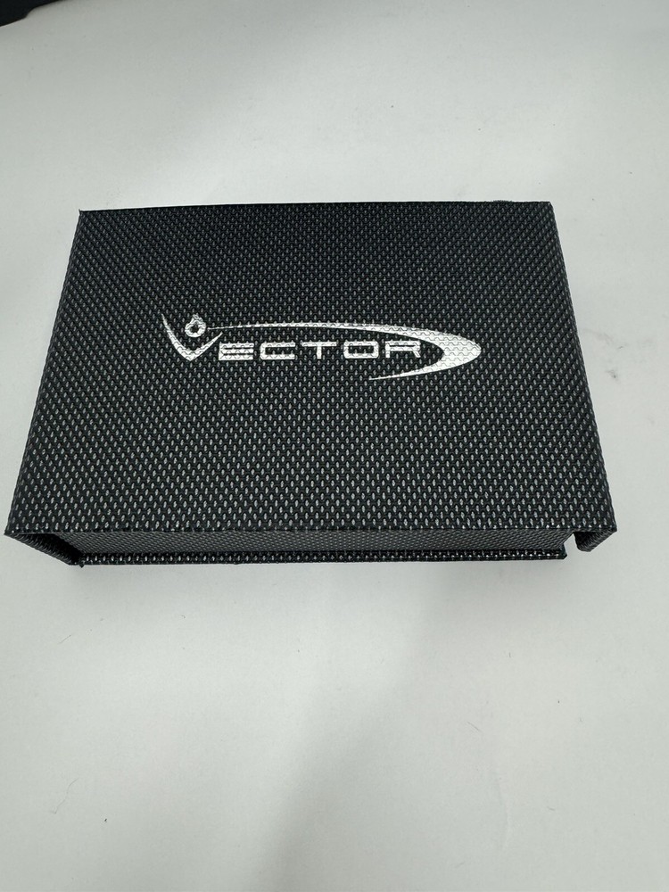 Vector AZTECH - Wind Resistant Large Single Jet Torch Lighter - Black - New