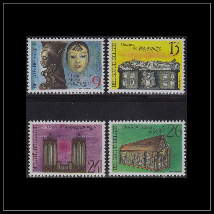 Belgium 1988 (2298-2301) Mint never Hinged