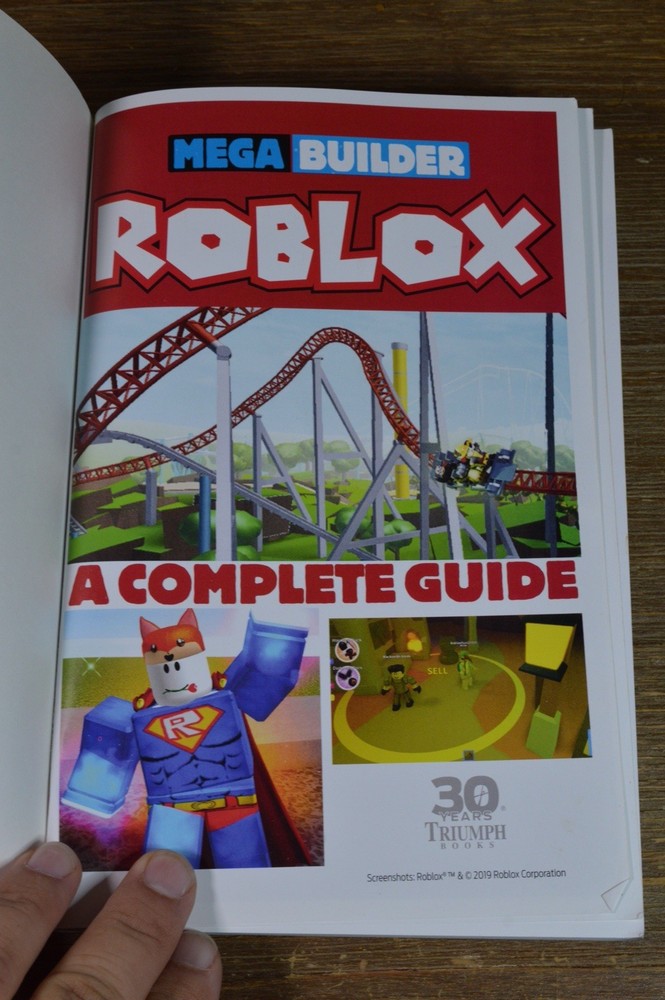 Roblox A Complete Guide Mega Builder Softcover Book Gaming Tips
