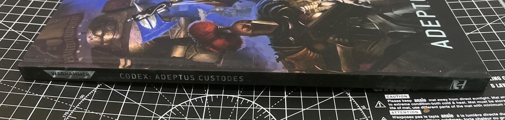 Codex Adeptus Custodes Limited Edition Hardcover - Warhammer 40k GW