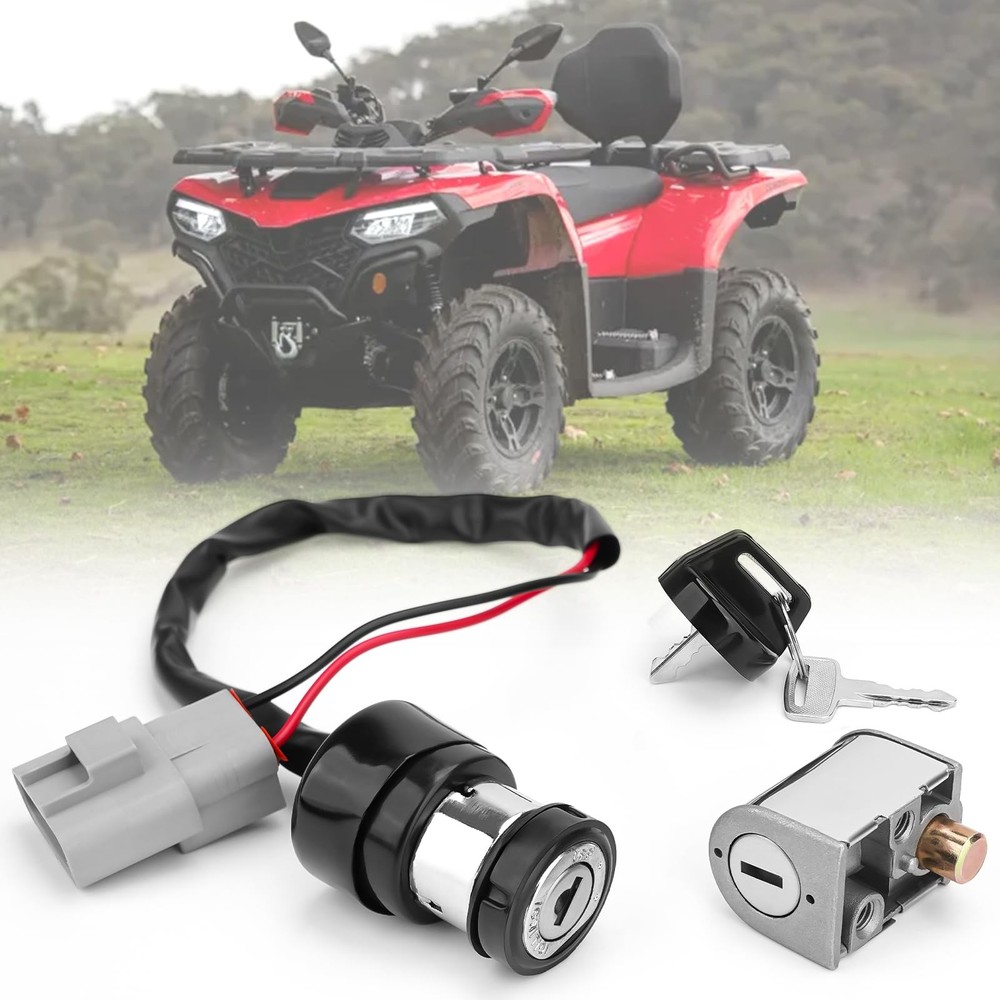 Ignition Switch with Key Fit for CFMOTO CFORCE 400 CFORCE 500, ATV Ignition L...