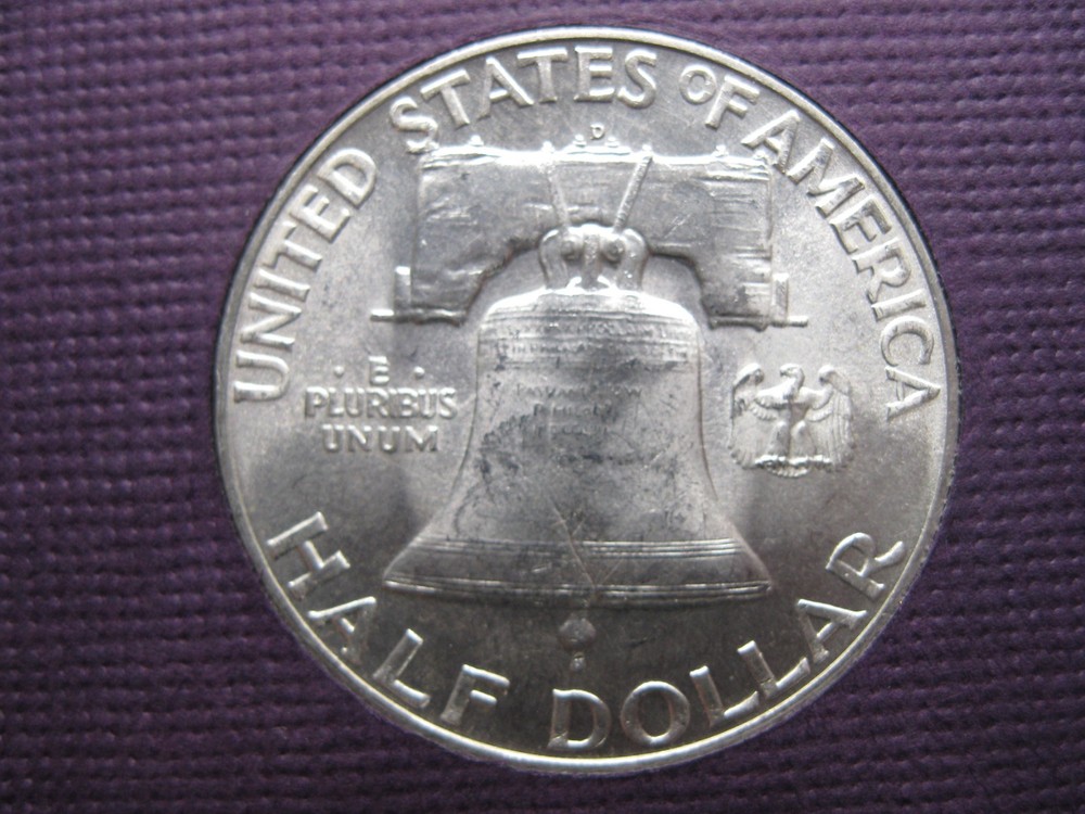 1950 D US Silver Mint Set Brilliant Uncirculated!