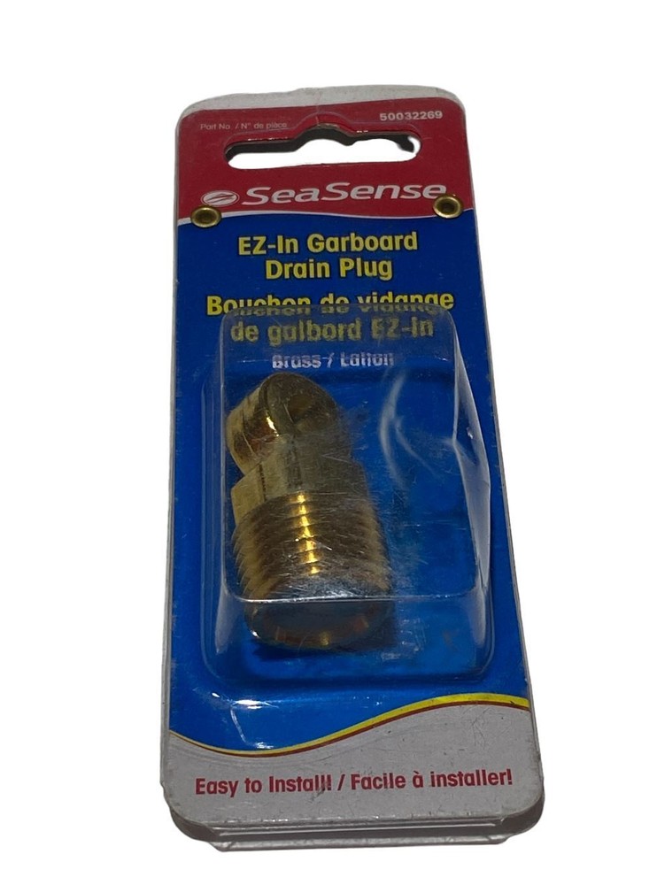 SEASENSE 50032269 EZ-In Garboard Drain Plug - New