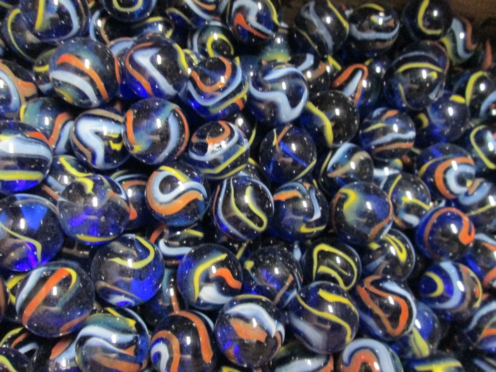 2 POUNDS 5/8 INCH MICHAELANGELO MEGA / VACOR MARBLES