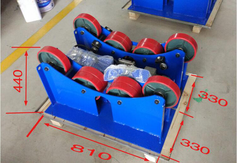Tank Rollers Welding Rotator 3Ton Welding Turning Roller Pipe Rotating Roller