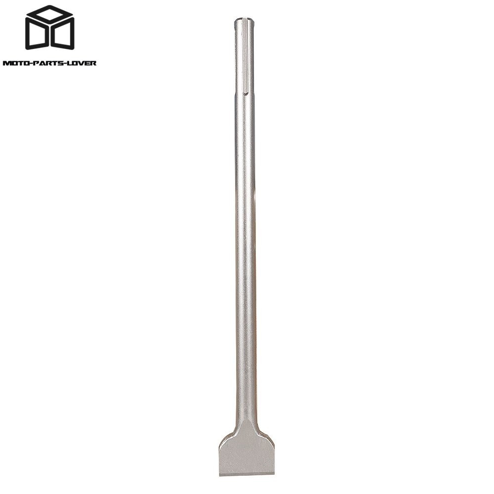 3 Pack SDS Max Bits Set Durable 16" Long-Point Chisel Scaling Chisel Flat Chisel