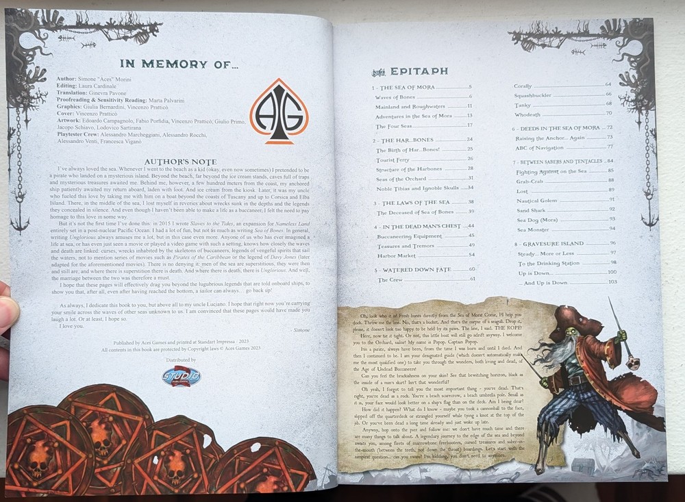 Unglorious RPG Core + Expansions Bundle Necronomicon GM Screen Dice