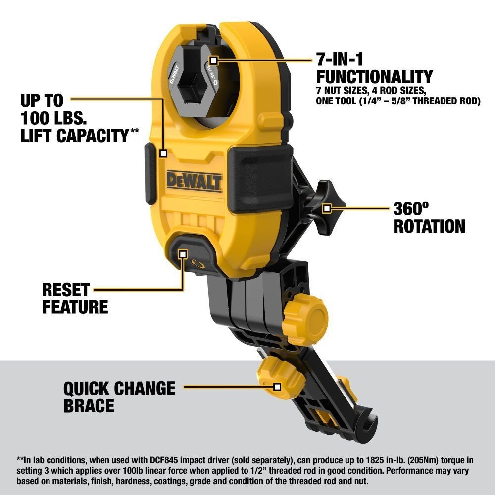 DEWALT IMPACT CONNECT Nut Runner Attachment