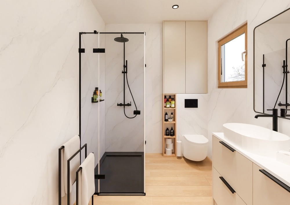 Tiny house, mobile holiday home with equipment