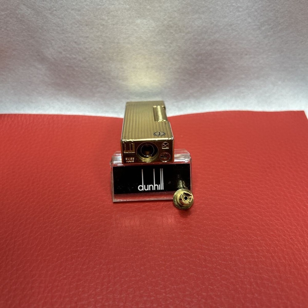 Overhauled Dunhill Rollagas lighter Gold d mark without box