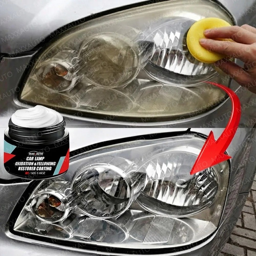 Car Headlight Restoration Kit Scratch Remover