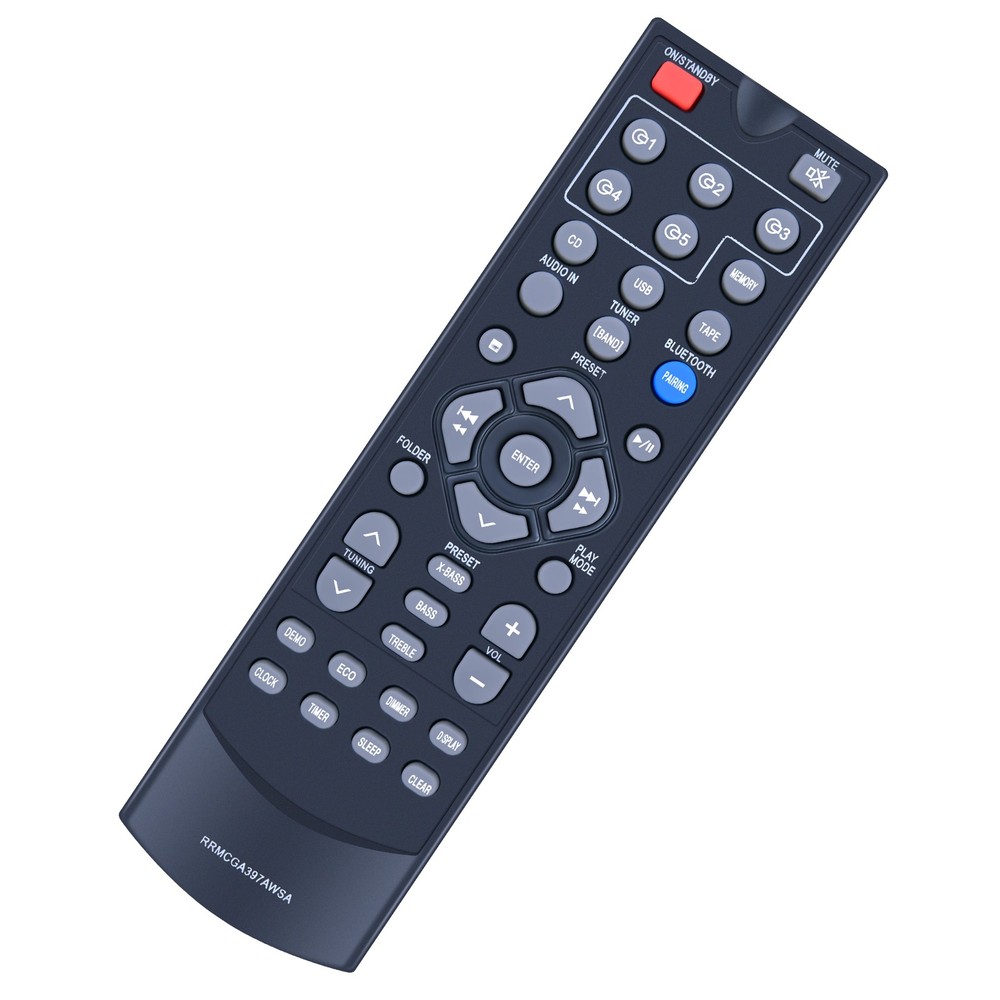 New RRMCGA397AWSA Remote Control For Sharp Speaker System CD-BH950