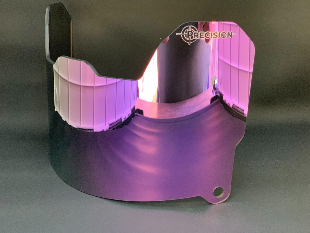 Precision Football Helmet Visor, Amethyst Grape