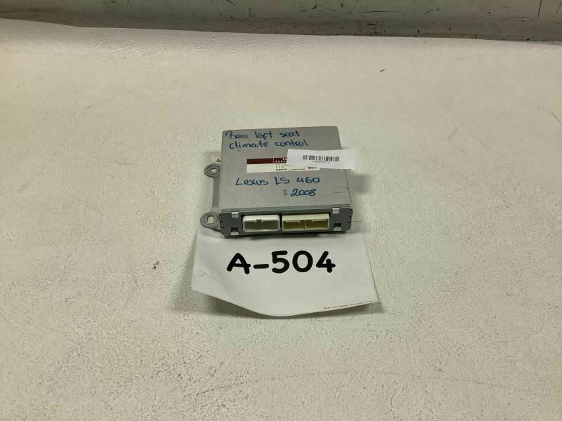 2007 LEXUS LS460 REAR LEFT SEAT CLIMATE CONTROL MODULE OEM+