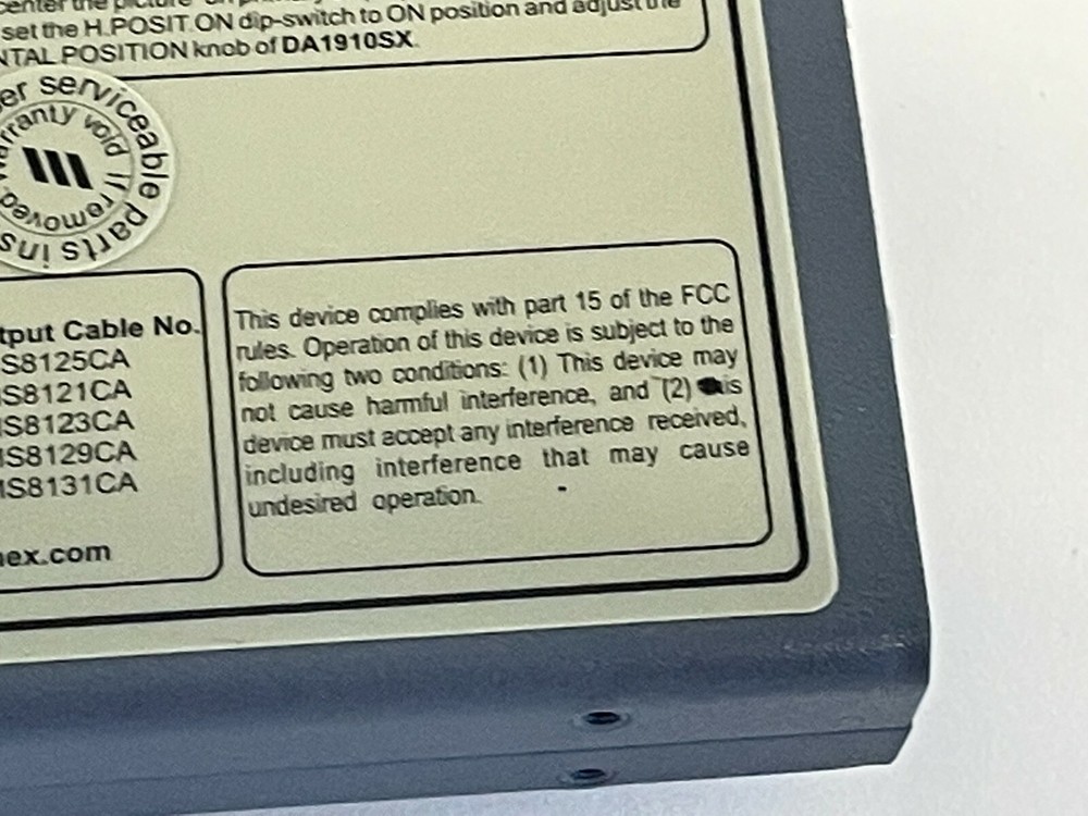 XX7: Altinex Compact Computer Video Interface DA1910SX